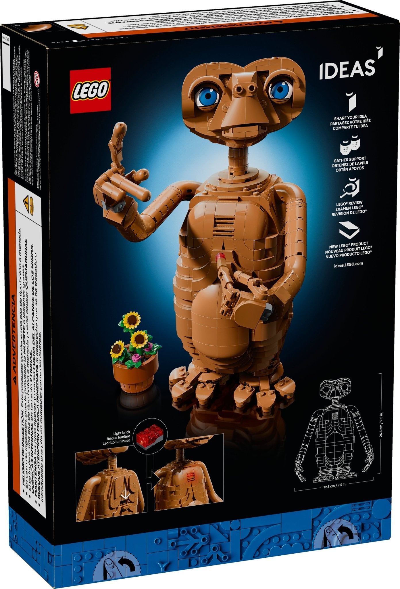 LEGO® Ideas E.T. the Extra-Terrestrial 21370 — Set - Image 2