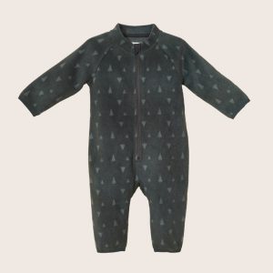 Rise Little Earthling Microfleece Romper - Deep Forest / 18-24m — Catalog Product