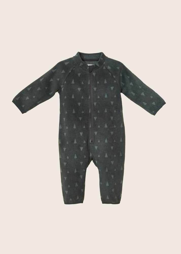 Rise Little Earthling Microfleece Romper - Deep Forest / 12-18m — Catalog Product