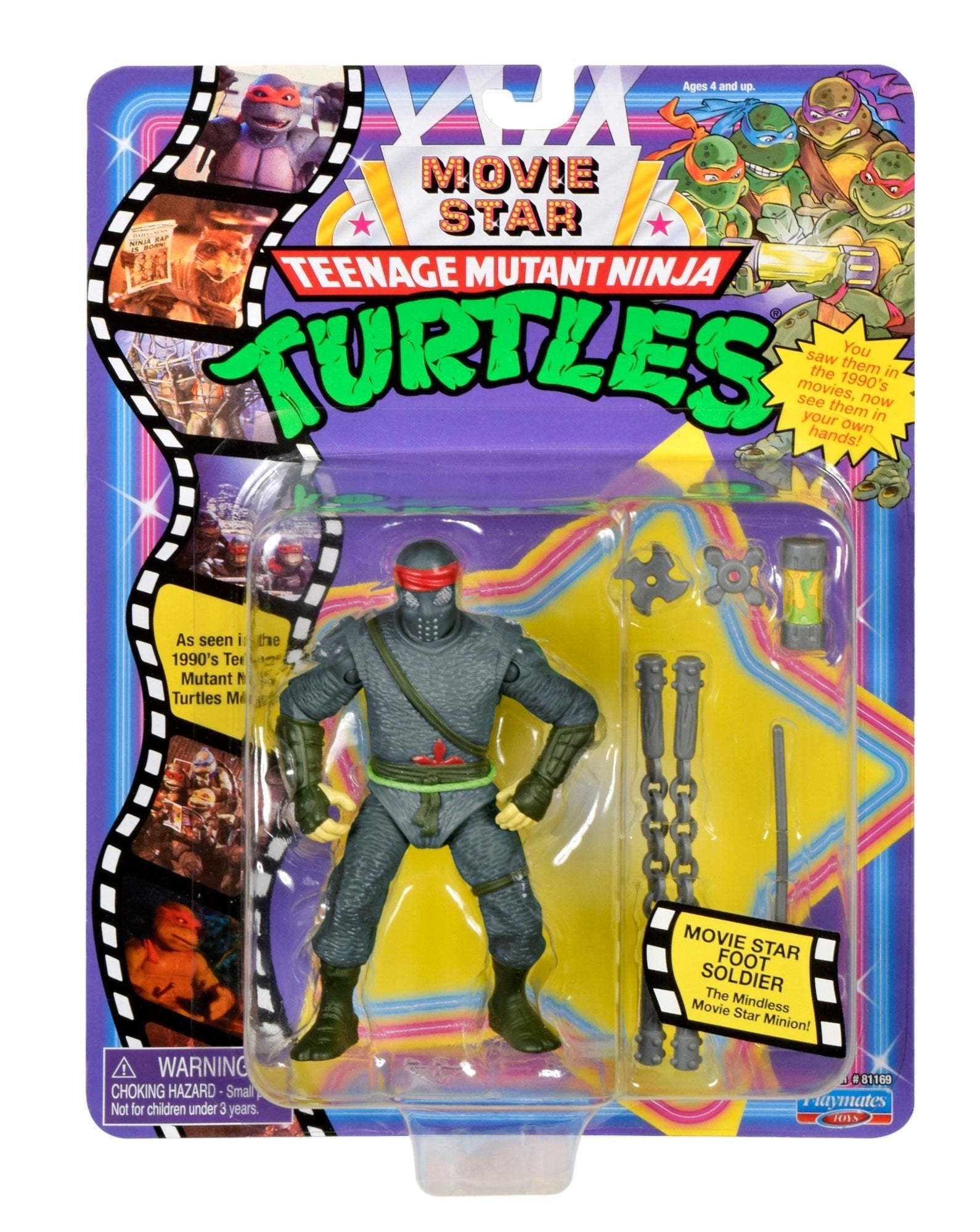 Teenage Mutant Ninja Turtles Classics Star Foot Soldier — Figure