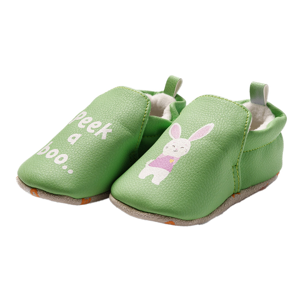 Ms.Rachel Baby Slippers MRF24FW00 - Blue / 3-6m — Print - Image 8
