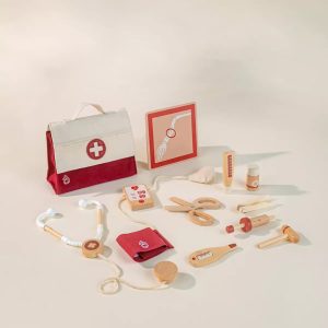 Coco Village Wooden Doctor Playset — Pouch
