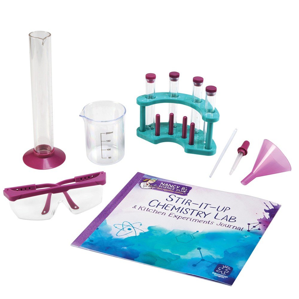 Educational Insights Nancy B's Science Club Stir-It-Up Chemistry Lab & Kitchen Experiments Journal — Set