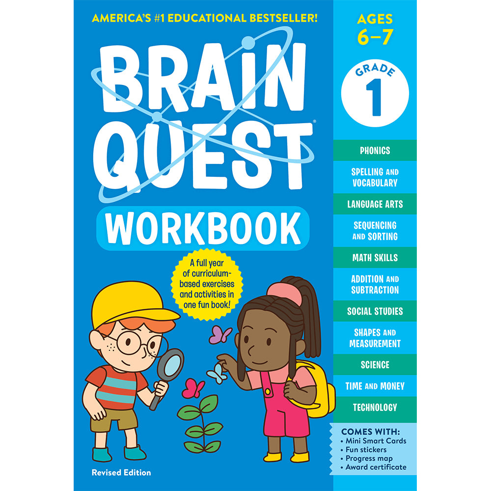 Brain Quest Workbook: 1st Grade Revised Edition — Game - Image 2