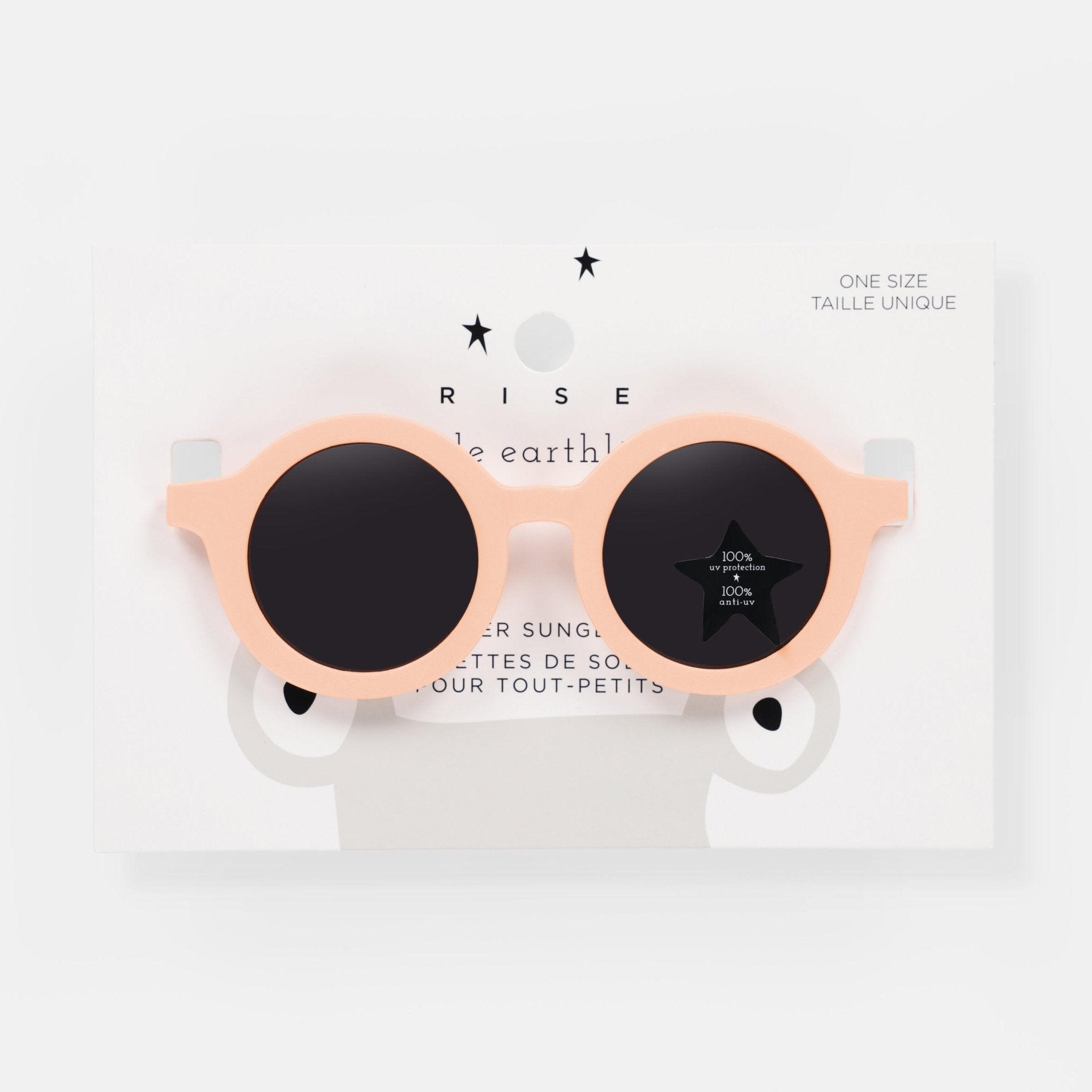 Rise Little Earthling Round Sunglasses - Blue / OS — Frame - Image 3