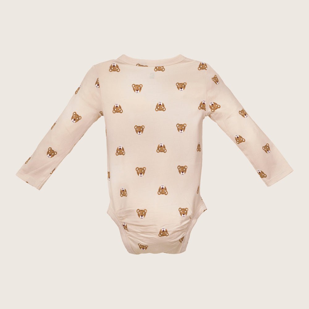 rise little earthling LS Graphic Bodysuit BUHON00 - Cream / 0-3m - Image 8