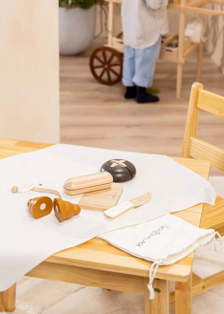 Coco Village Wooden bakery playset — Basket - Image 20