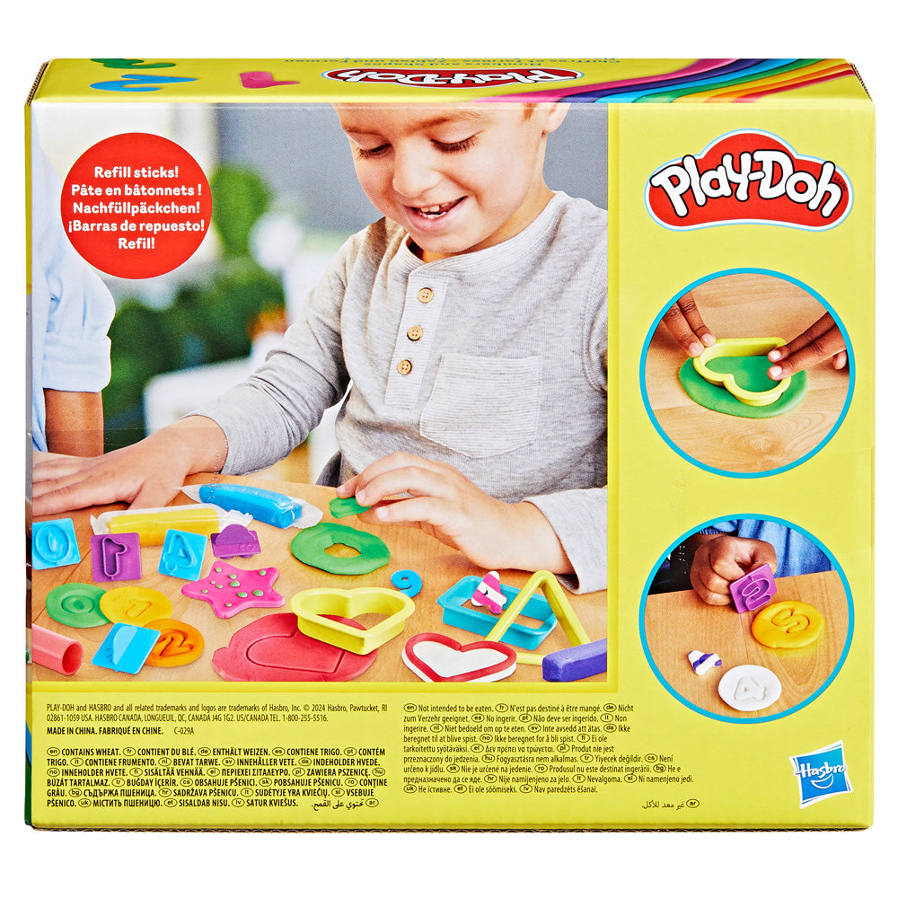 Play-Doh Numbers and Shapes Playset — Art - Image 3