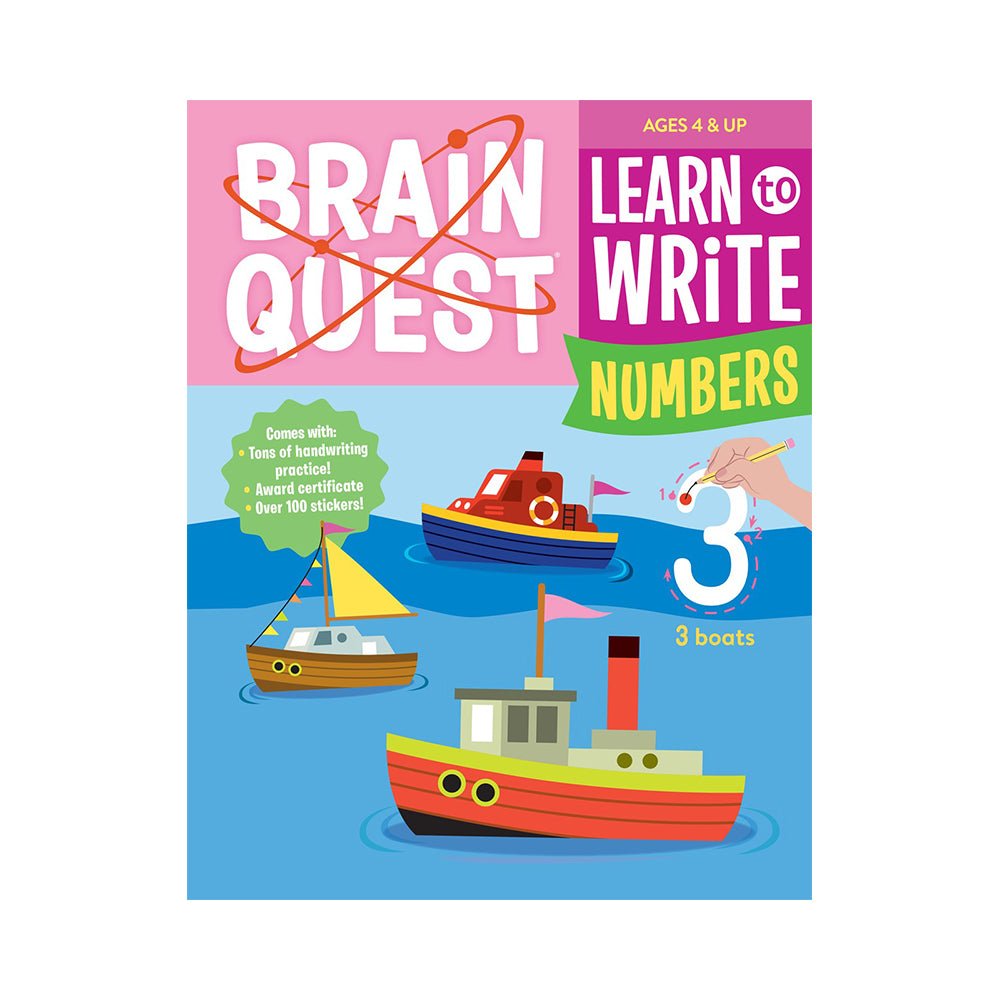 Brain Quest Learn to Write: Numbers — Book - Image 2
