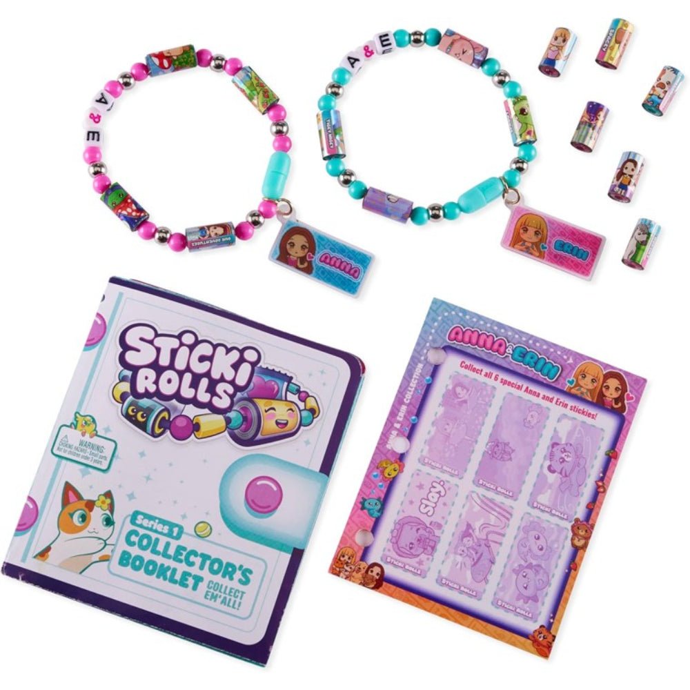 Sticki Rolls Anna & Erin Friendship Bracelets 2 Pack — Set - Image 2