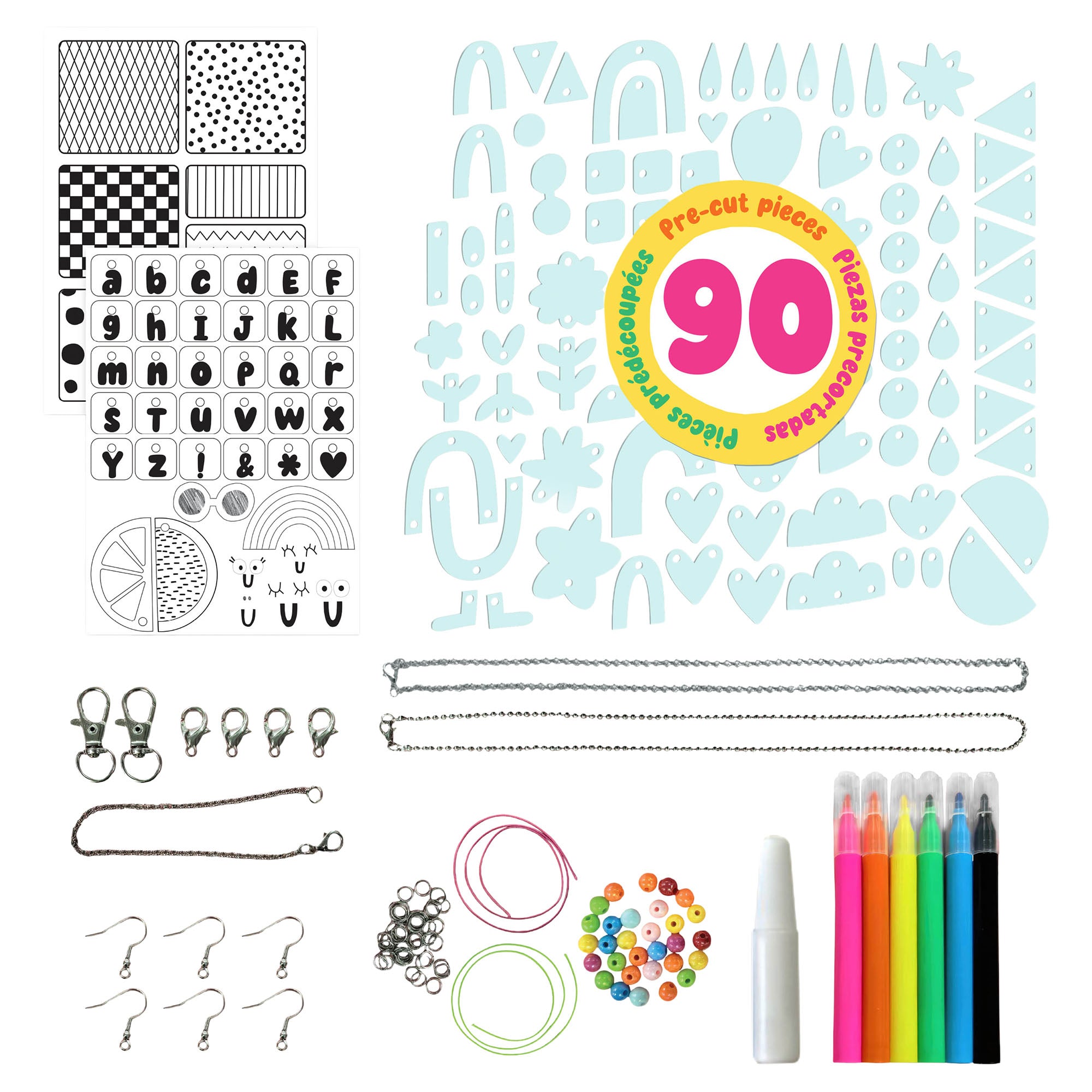 Bright Stripes Shrinkadoo Jewelry — Art - Image 5