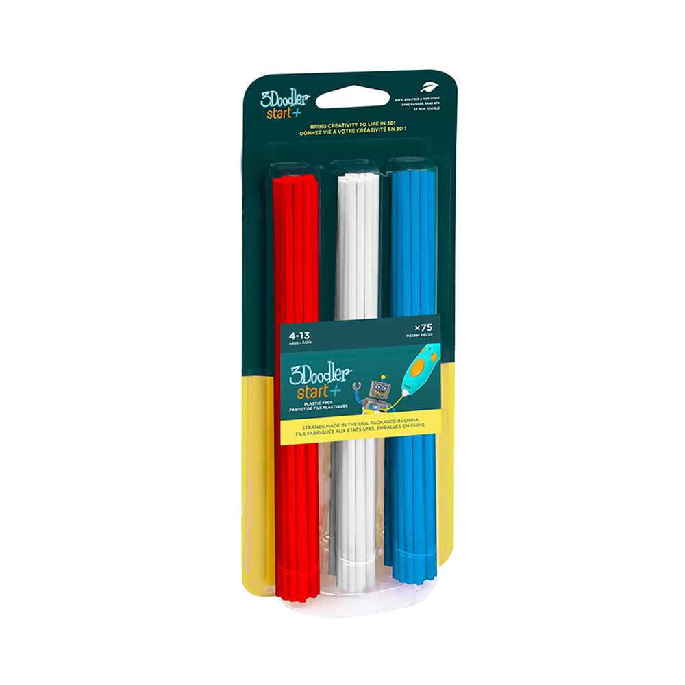 3Doodler Red/White/Blue Mixed Pack 75pcs — Art - Image 2