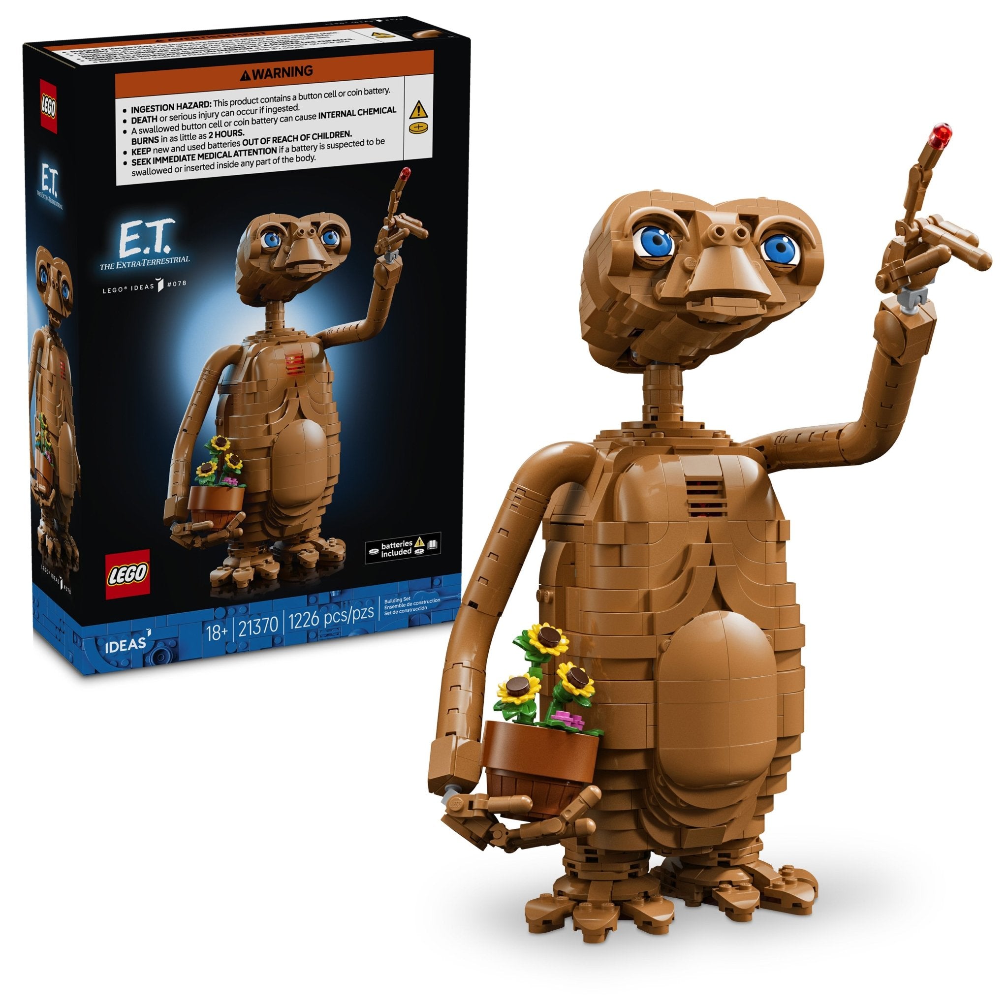 LEGO® Ideas E.T. the Extra-Terrestrial 21370 — Set
