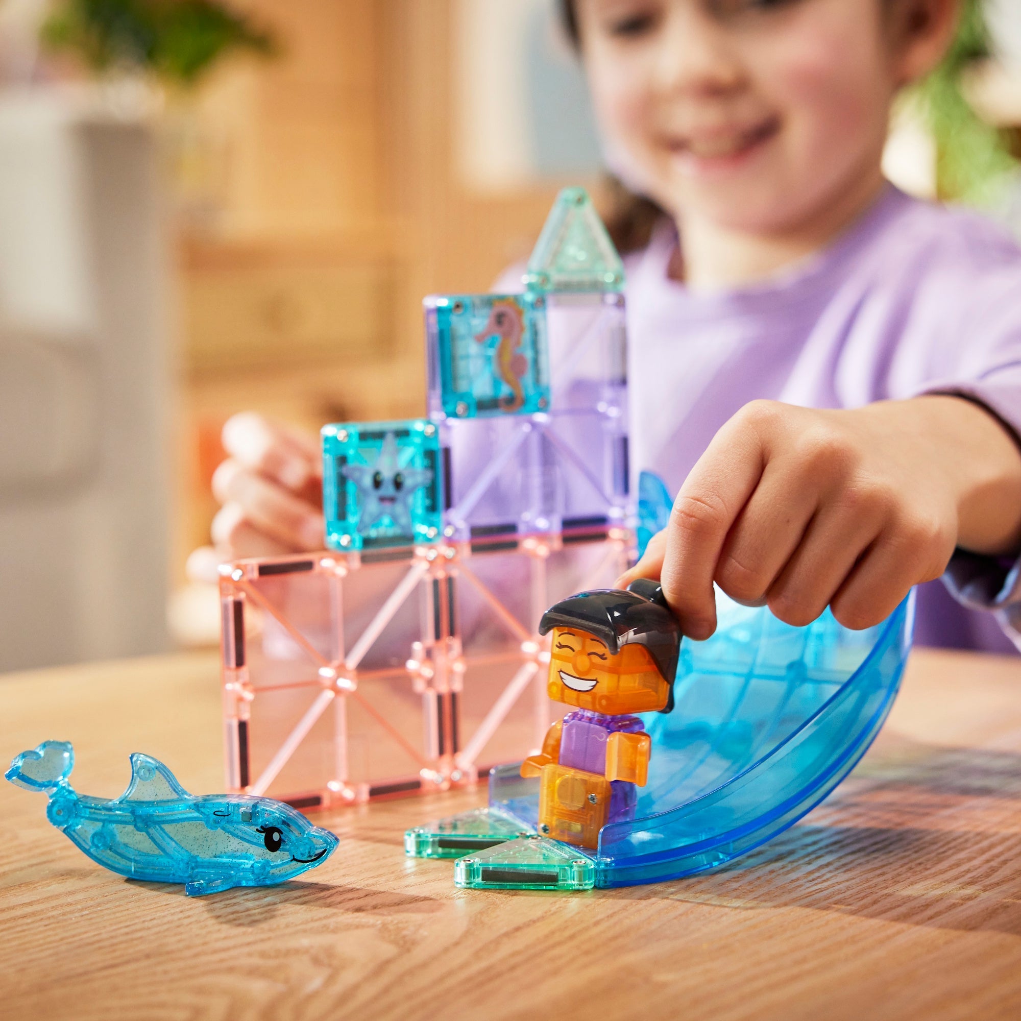 The Original MAGNA-TILES® Dolphin Bay 13-Piece — Set - Image 7
