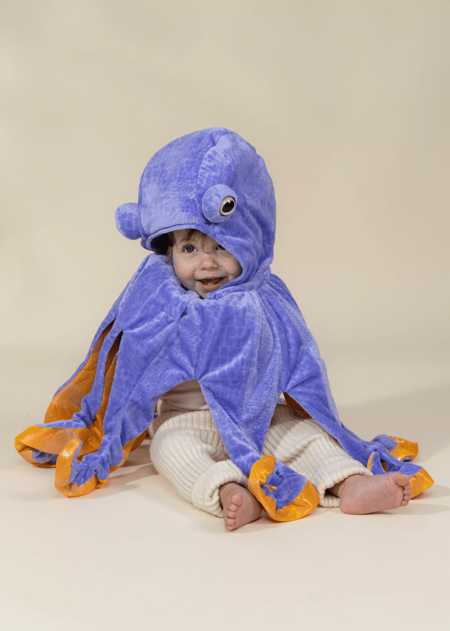Coco Village My First Octopus Cape Costume 0-6M — Wash - Image 2