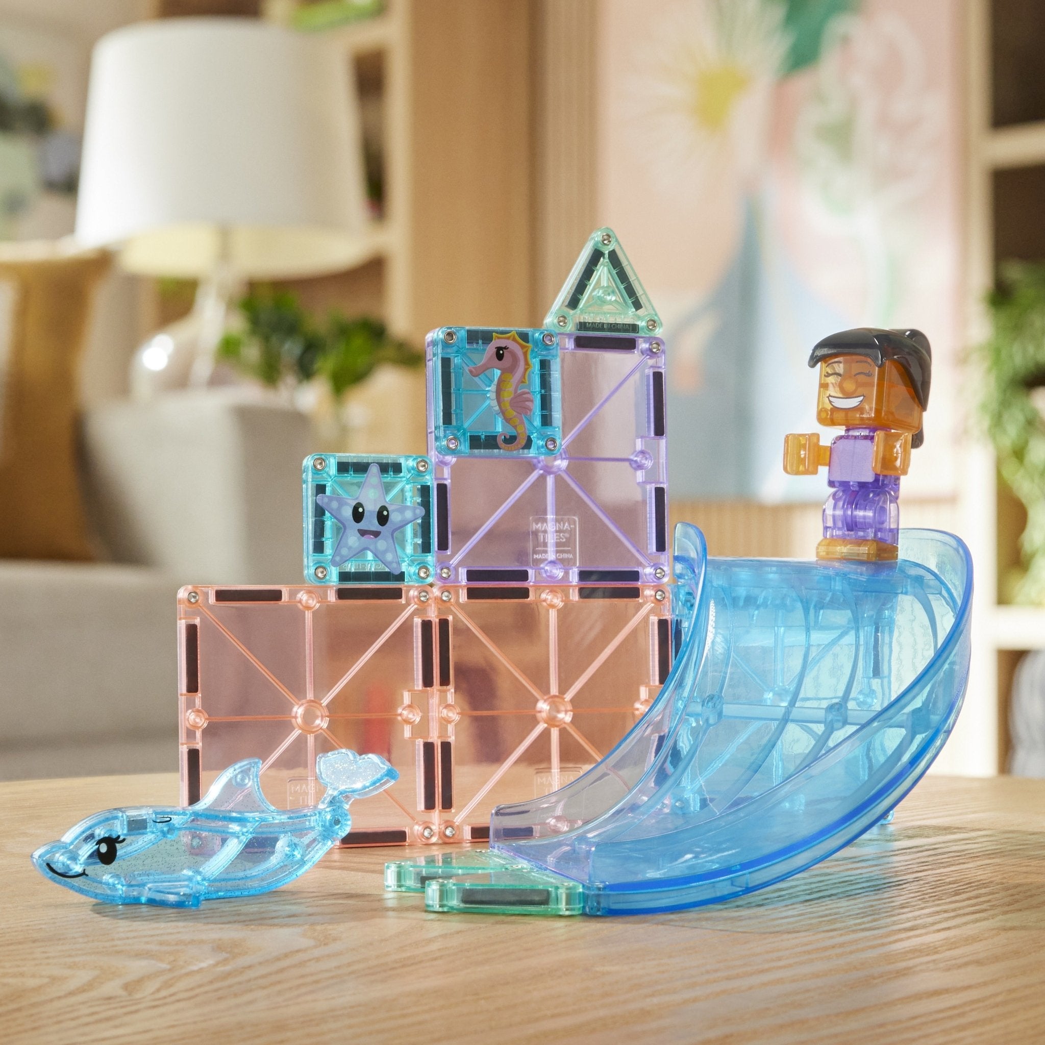 The Original MAGNA-TILES® Dolphin Bay 13-Piece — Set - Image 2