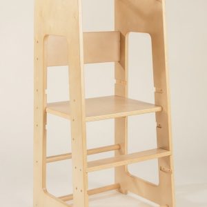 Coco Village Educational Tower - Natural Wood — Can