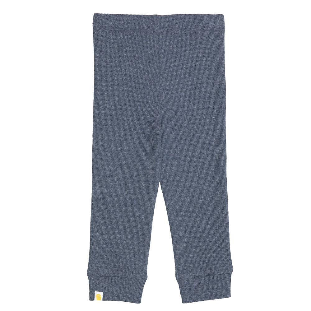 Rise Little Earthling Waffle Legging - Navy / 12-18m — Catalog Product - Image 2