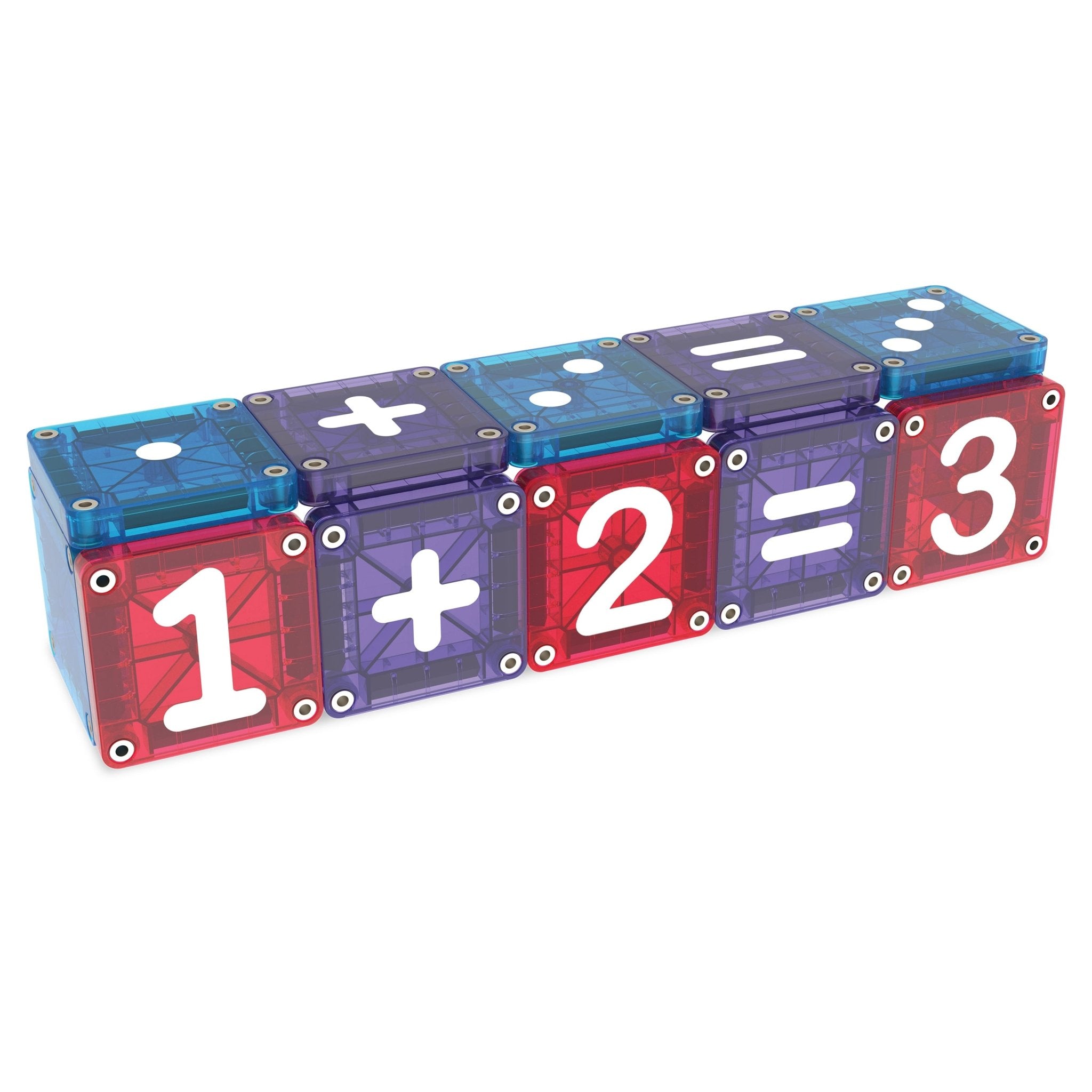 MAGNA-TILES® microMAGS LEARN Numbers 56-Piece — Set - Image 3