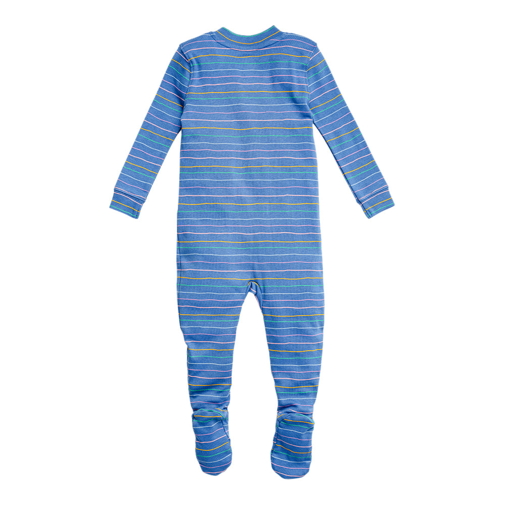 Ms.Rachel Sleeper MRF24SL01 - Blue Sheep / 3-6m — Diaper - Image 2