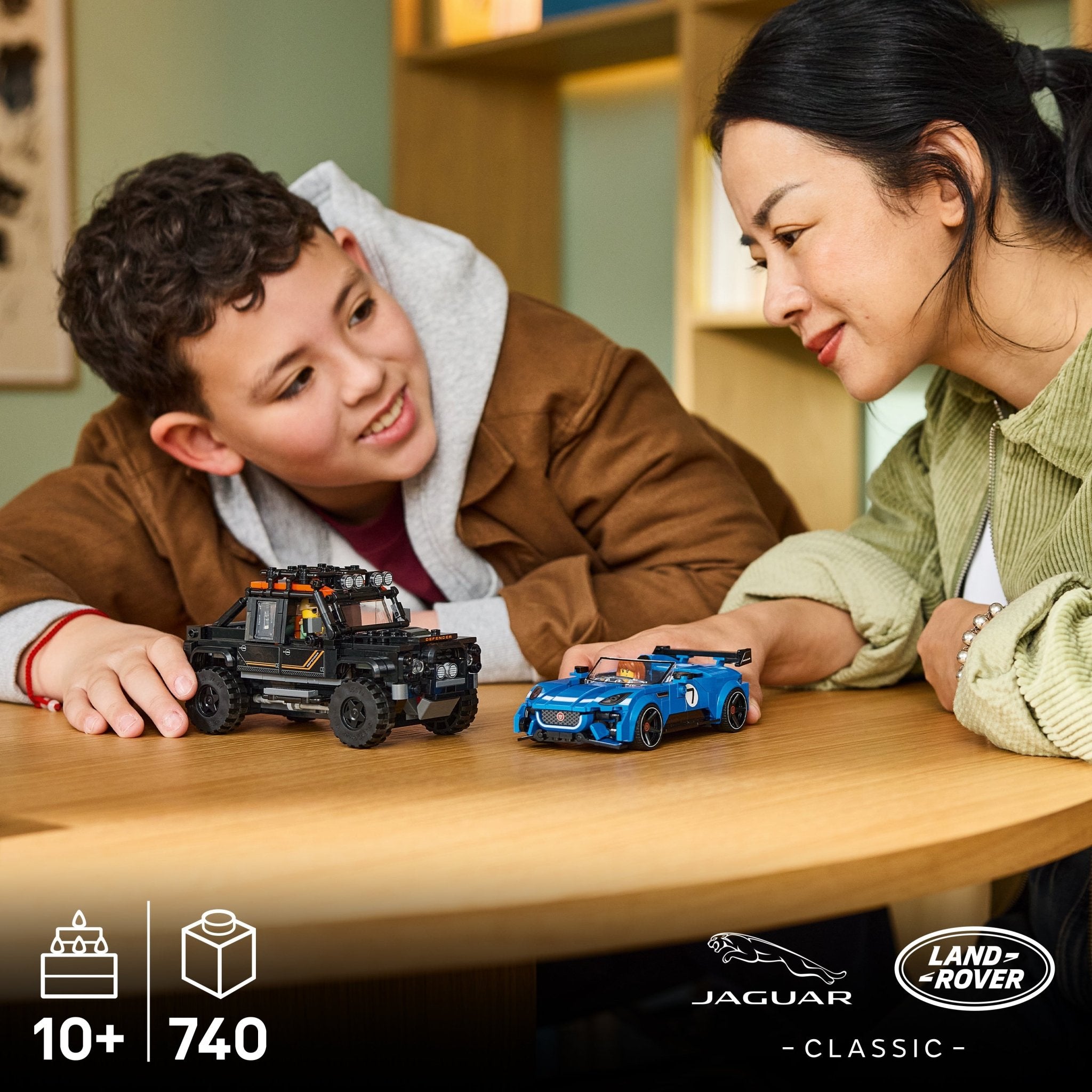 LEGO® Speed Champions Jaguar Project 7 & Land Rover Defender 77264 — Can - Image 2