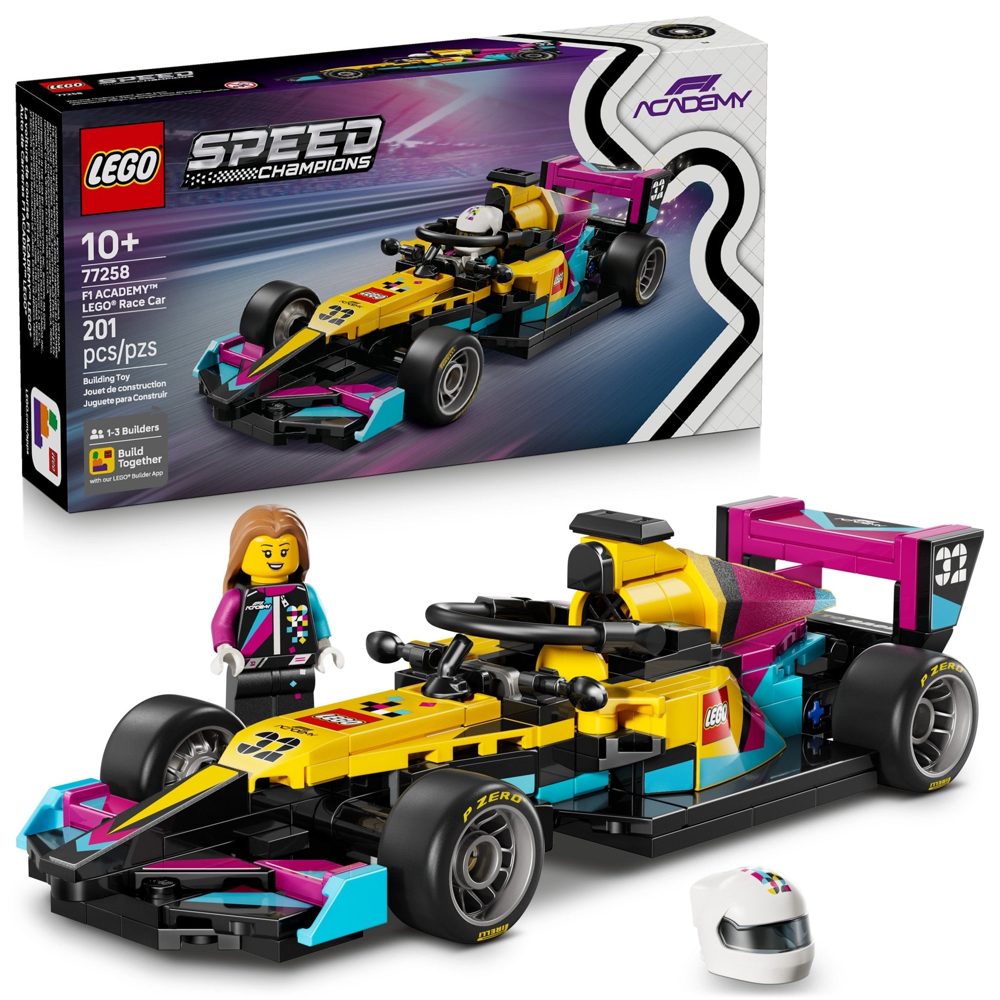 LEGO® Formula 1 LEGO® Speed Champions F1 ACADEMY LEGO® Race Car 77258 — Toy