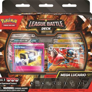 Pokemon Pokémon TCG: Mega Lucario ex League Battle Deck I 4 Limit Per Customer — Box
