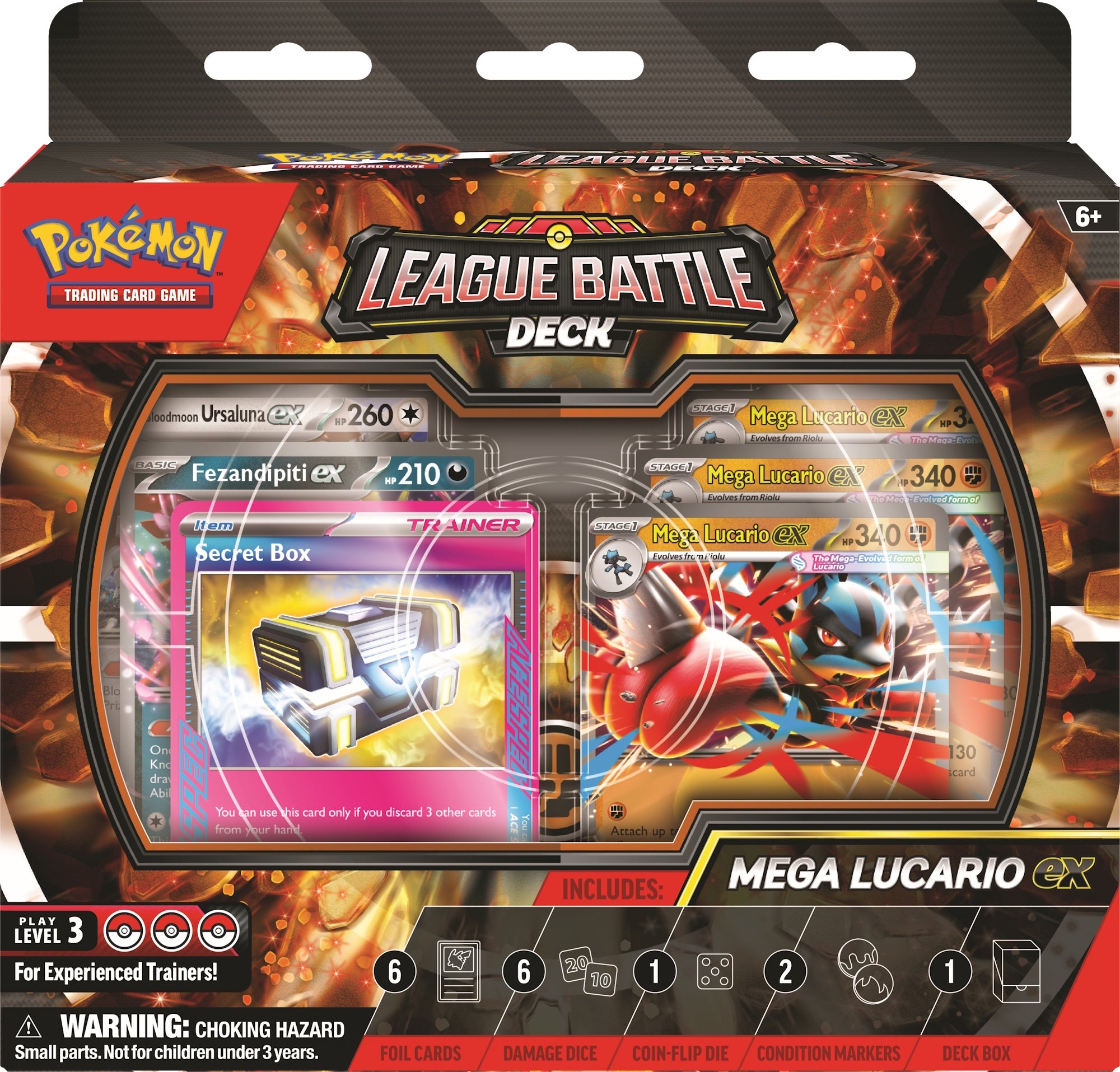 Pokemon Pokémon TCG: Mega Lucario ex League Battle Deck I 4 Limit Per Customer — Box