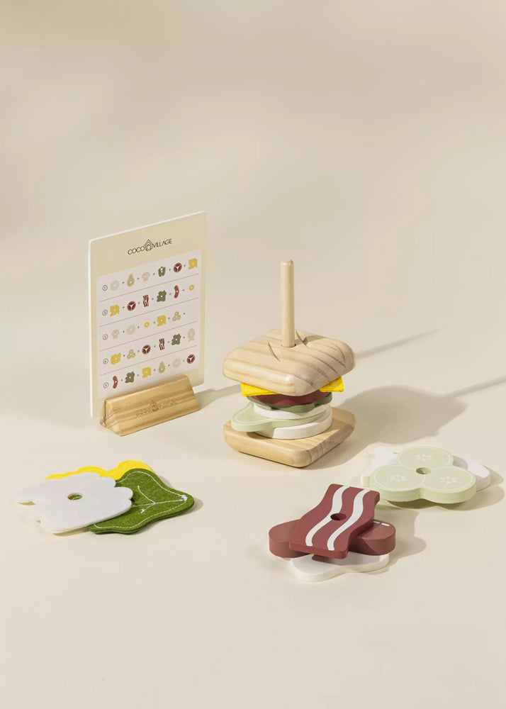 Coco Village Wooden Stackable Sandwich — Set - Image 6
