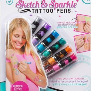 Sketch & Sparkle Tattoo Pens — Art