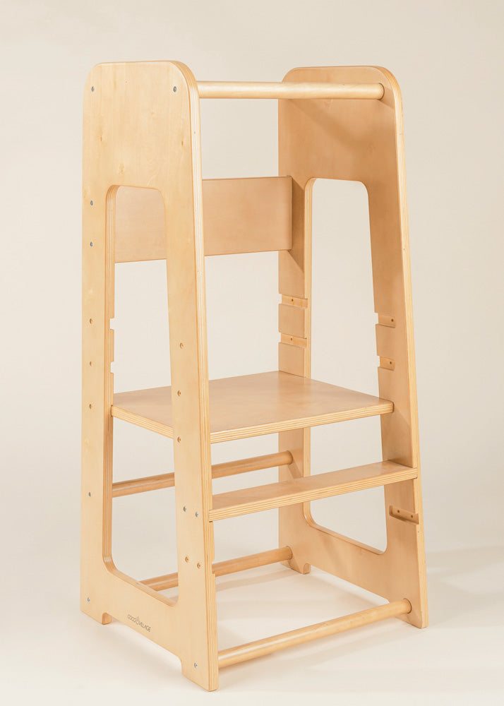 Coco Village Educational Tower - Natural Wood — Can - Image 26