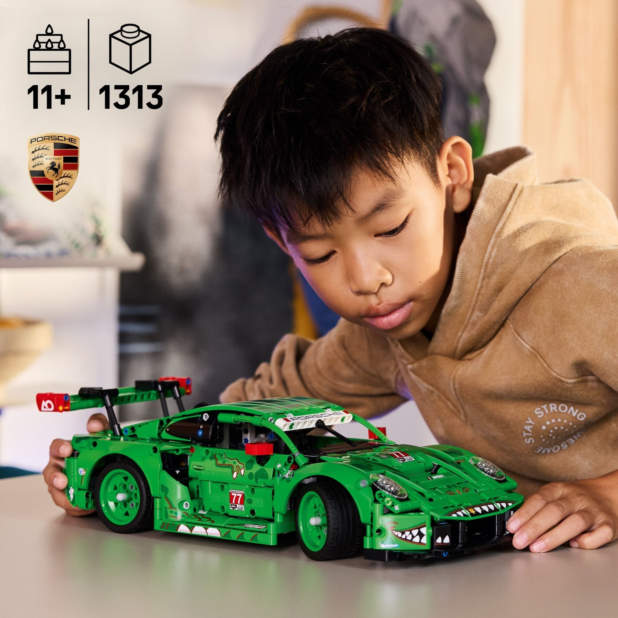 LEGO® Technic LEGO® Porsche 911 GT3 R REXY AO Racing Car 42224 — Can - Image 2