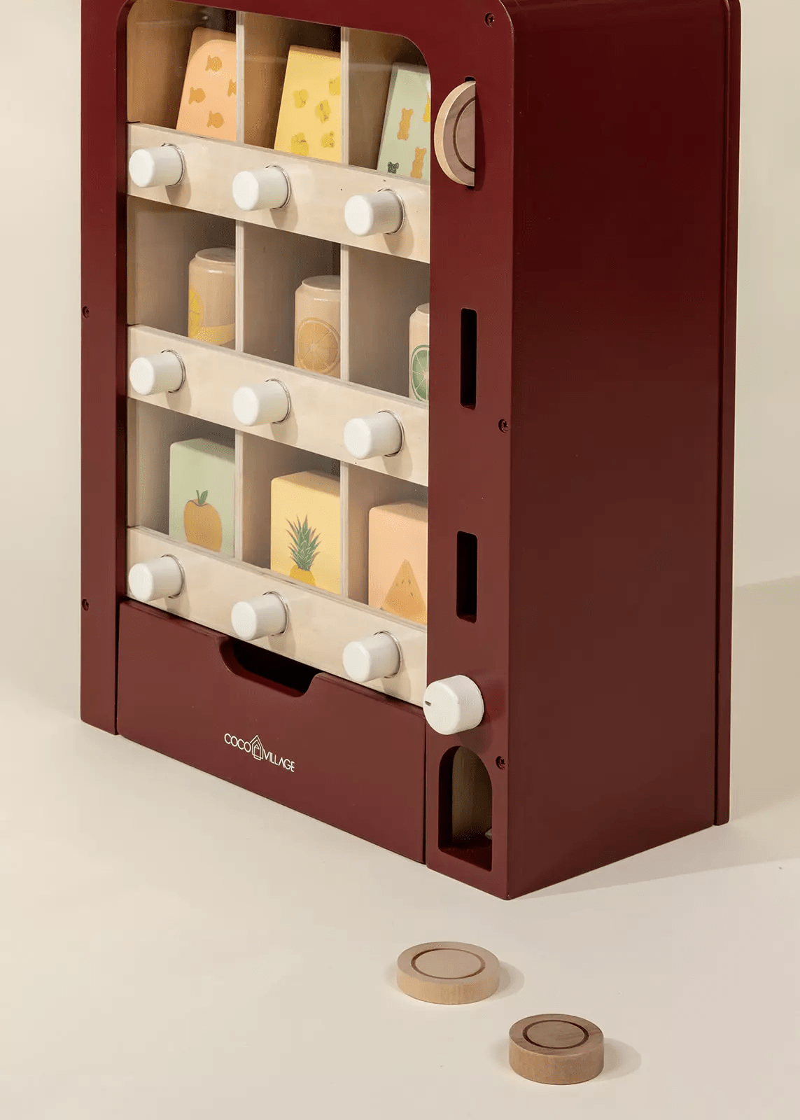 Coco Village Wooden Play Vending Machine — Toy - Image 3