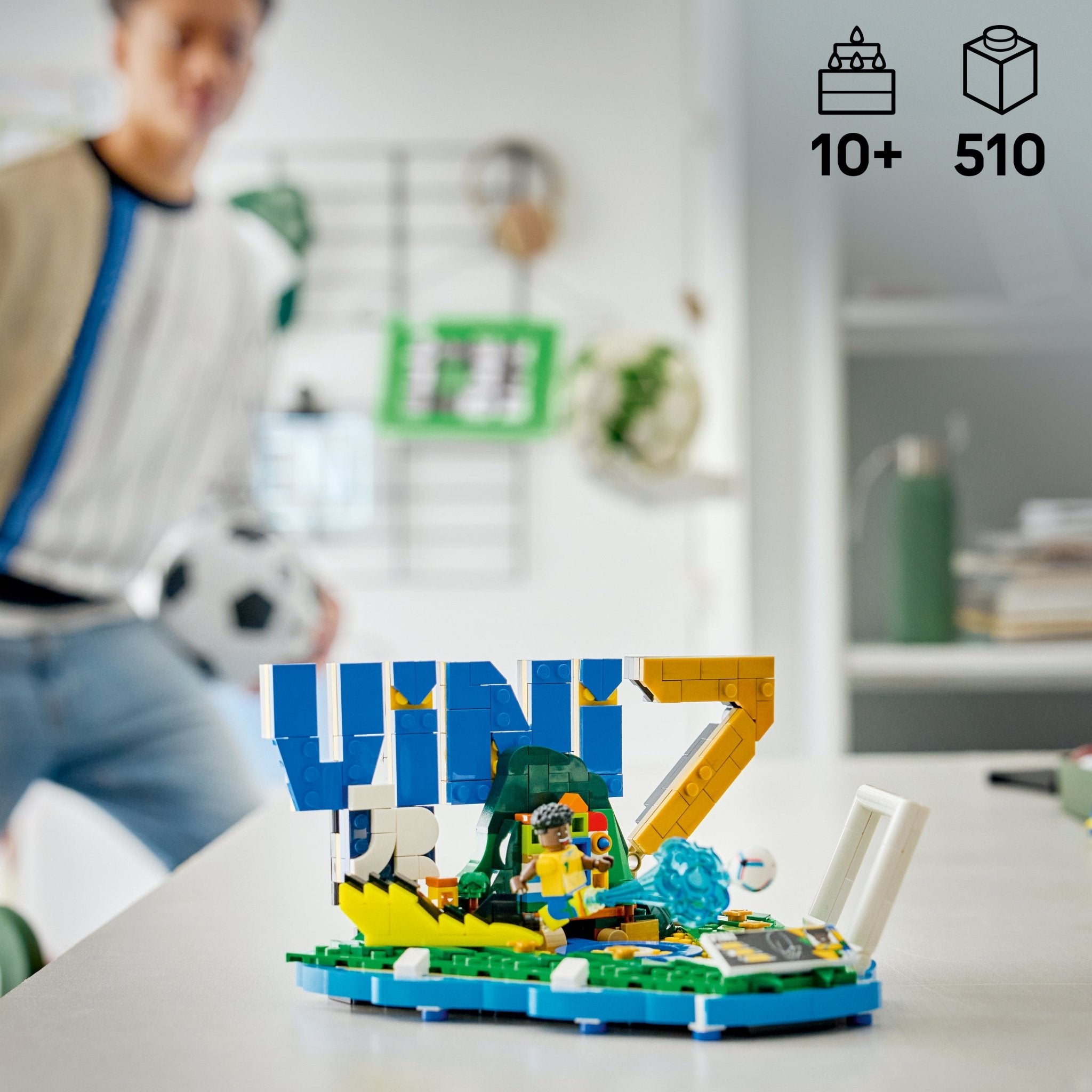 LEGO® Editions Vini Jr. – Soccer Highlights 43027 — Can - Image 2