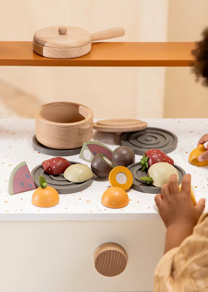 Coco Village Wooden Fruits playset — Basket - Image 2
