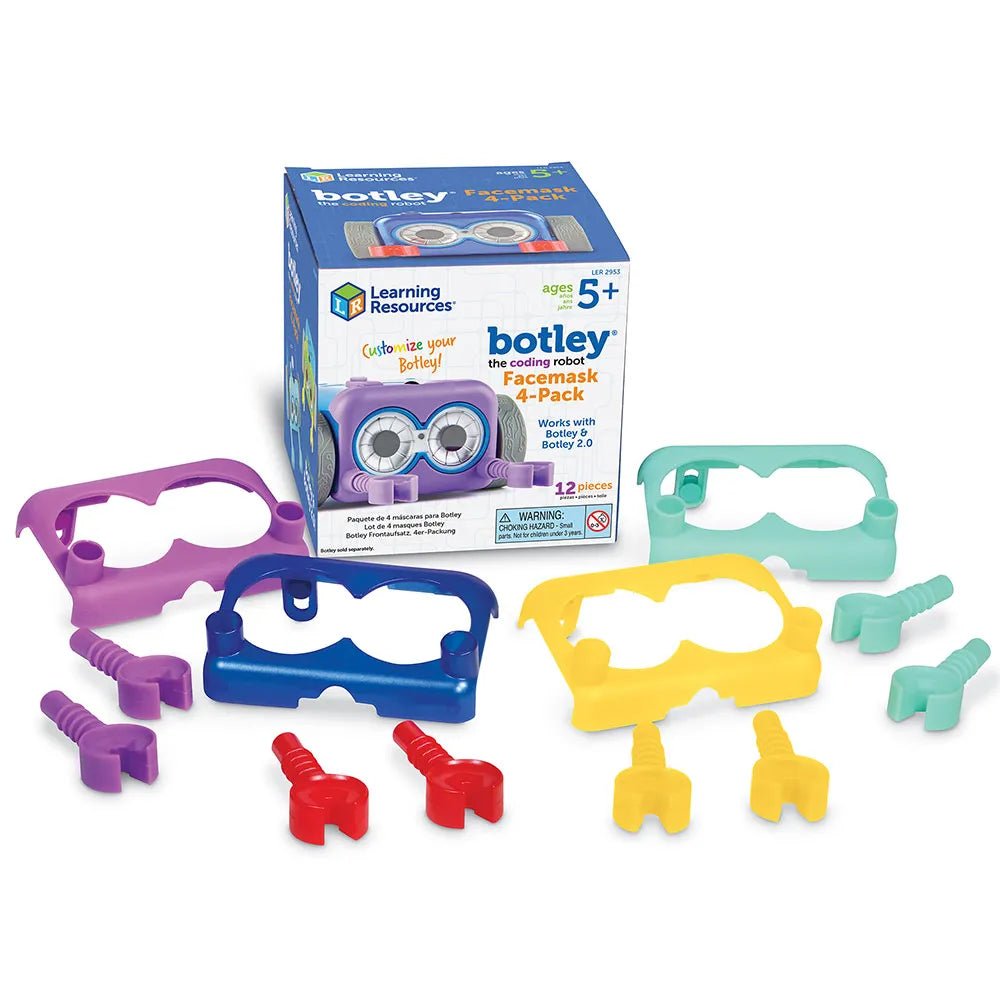 Botley® The Coding Robot Facemask 4-Pack — Set - Image 4