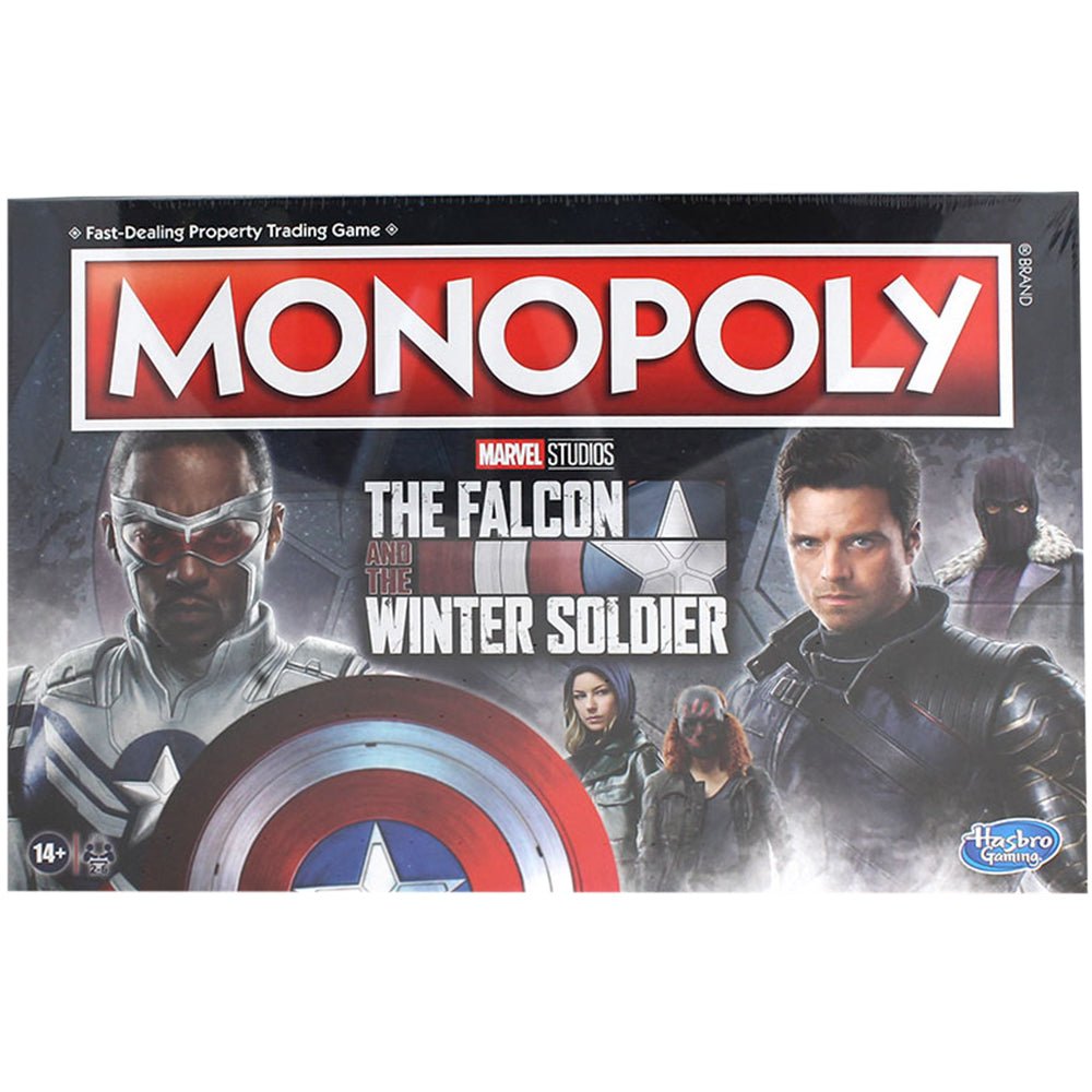Hasbro Monopoly: Marvel Studios The Falcon and the Winter — Game