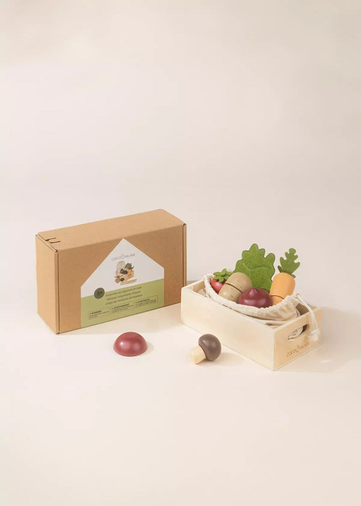 Coco Village Wooden Vegetables playset — Basket - Image 11