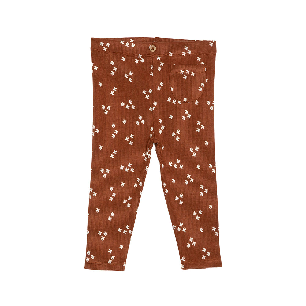 rise little earthling Pocket Leggings Andorra Birds 0-3m - Andorra Birds / 3-6m — Catalog Product