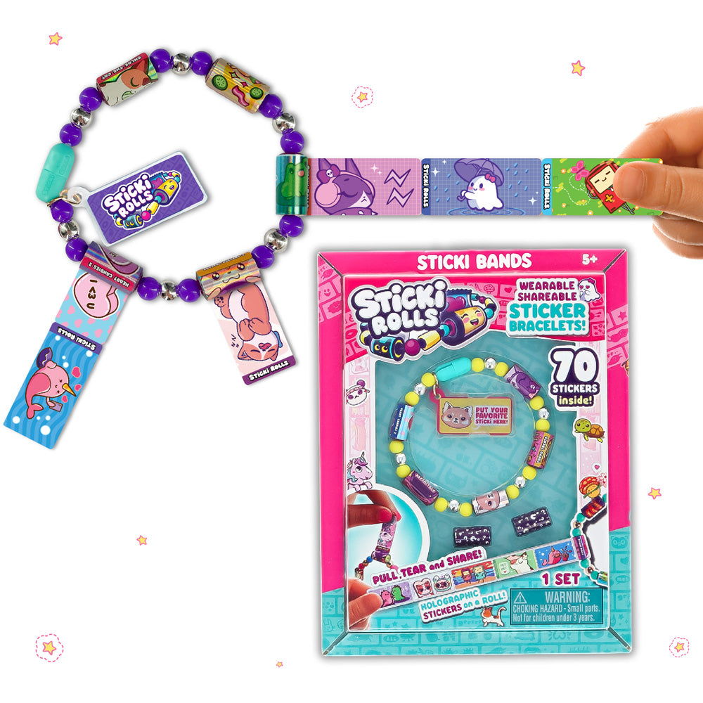 Sticki Rolls Sticki Band — Sticker - Image 4