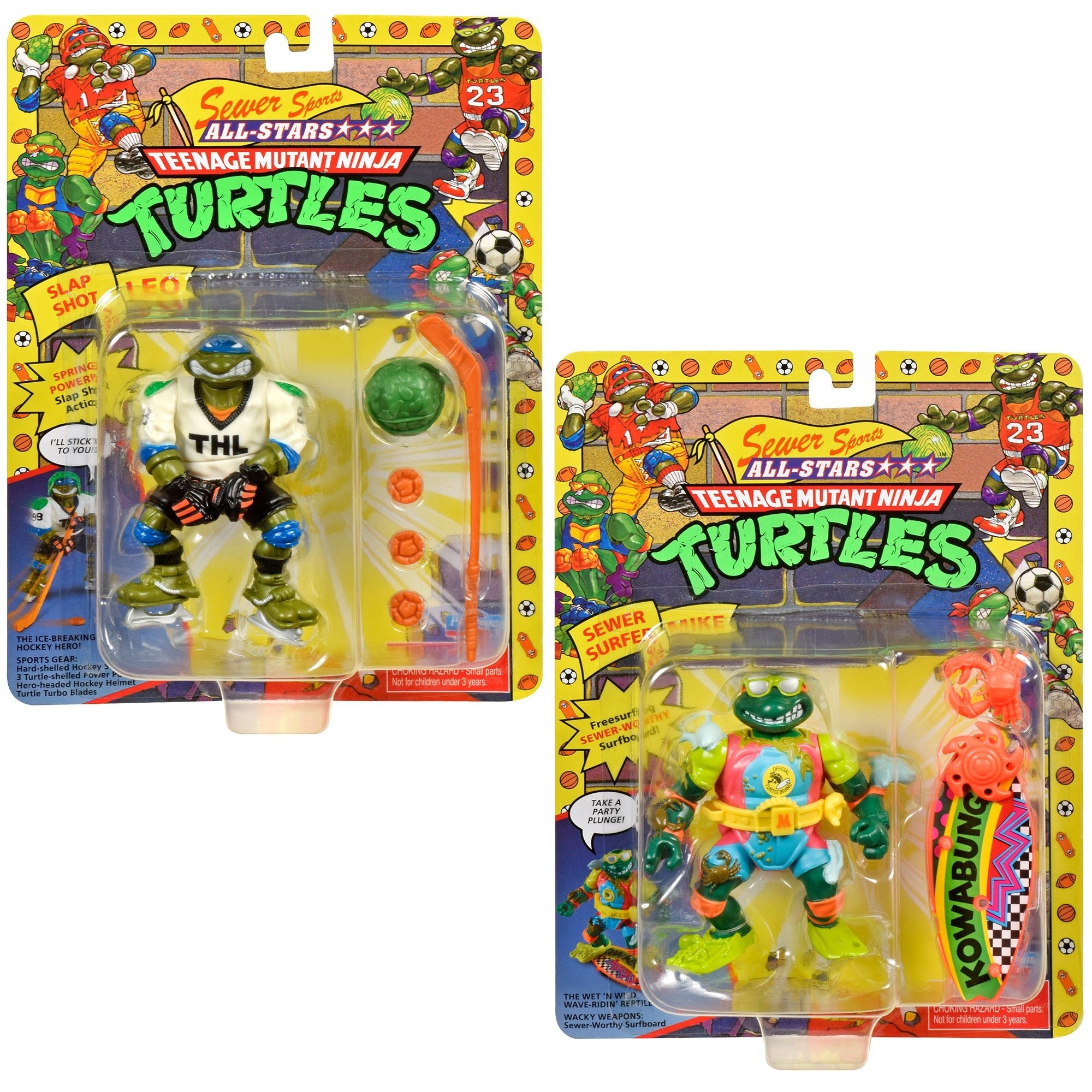 Teenage Mutant Ninja Turtles Classic Sewer Sports 2-Pack — Figure
