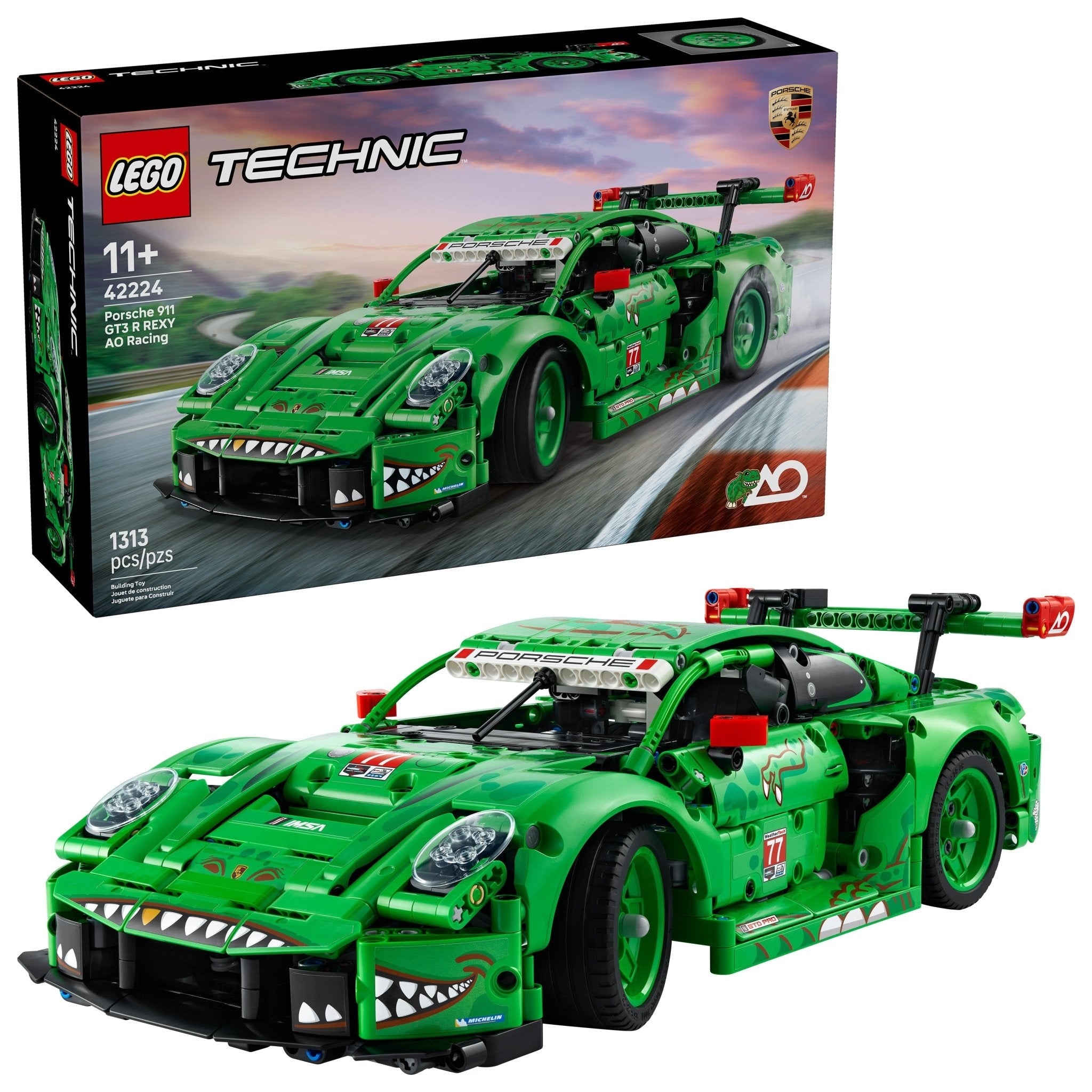 LEGO® Technic LEGO® Porsche 911 GT3 R REXY AO Racing Car 42224 — Can