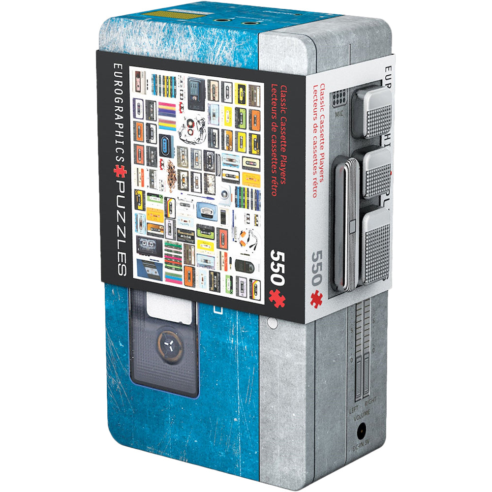 Eurographics Classic Cassette Player Tin 550Puzzle — Puzzle