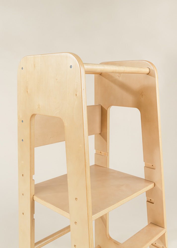 Coco Village Educational Tower - Natural Wood — Can - Image 3