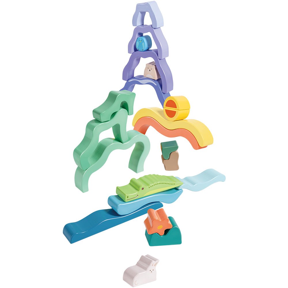 Hape Nature Scene Stacking Blocks — Set - Image 7