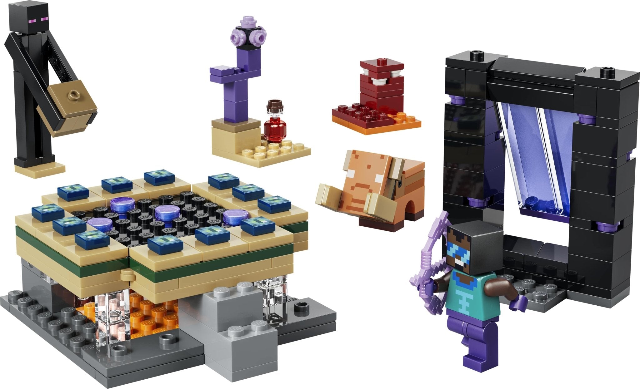 LEGO® Minecraft LEGO® Nether & End Portal Journey 21584 — Toy - Image 2