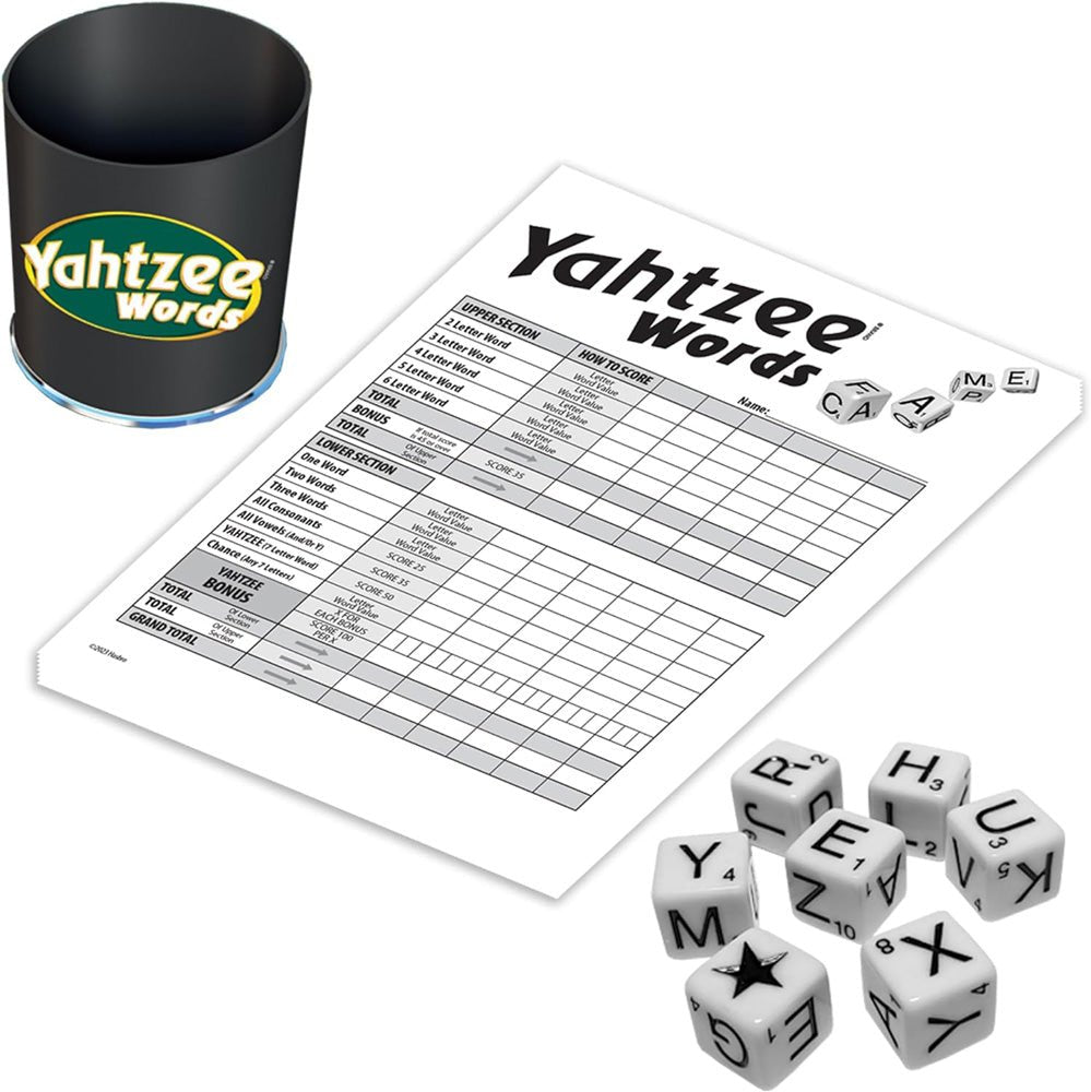 Yahtzee Words — Game