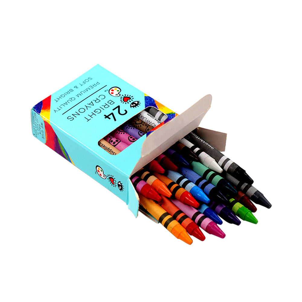 Bright Stripes iHeartArt 24 Bright Crayons — Art - Image 5