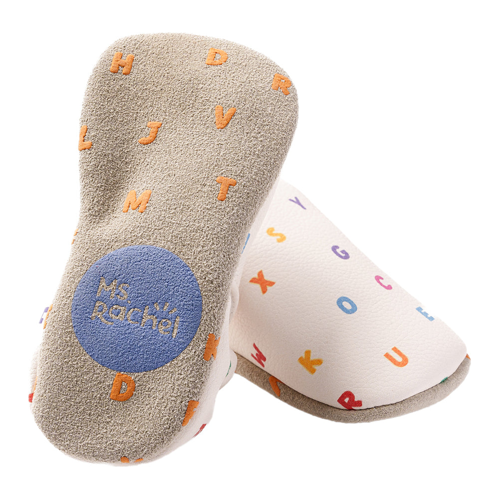 Ms.Rachel Baby Slippers MRF24FW00 - Blue / 3-6m — Print - Image 6