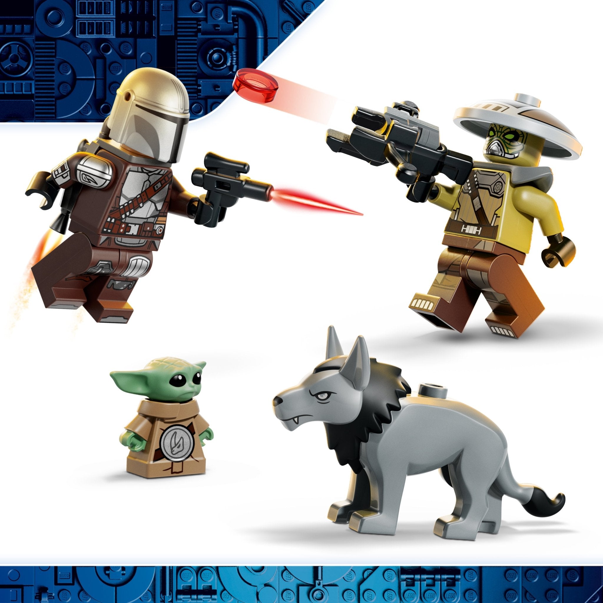LEGO® Star Wars Hutt Palace Sentry Droid Showdown 75451 — Toy - Image 3